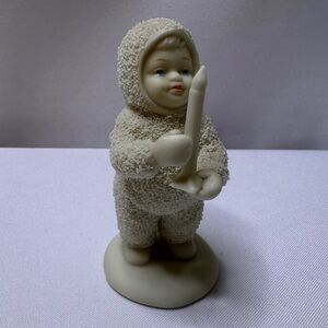 Snowbabies "Just One Little Candle" Collectible Figurine Christmas Vintage